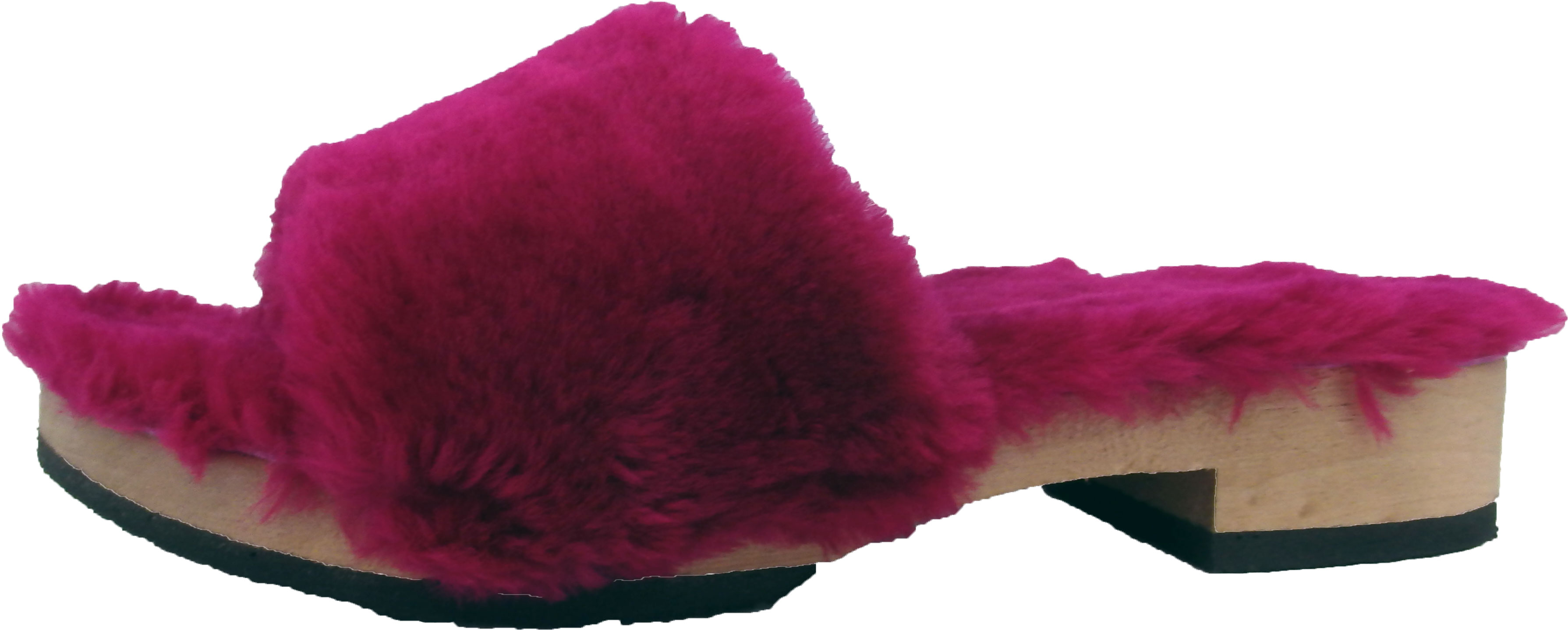 Softclox BEATE Pantolette Lammfell/LF pink (hazelnut)