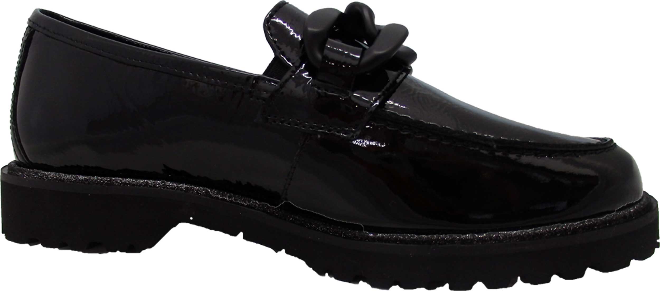 Sioux Loafer Meredith Lackleder schwarz